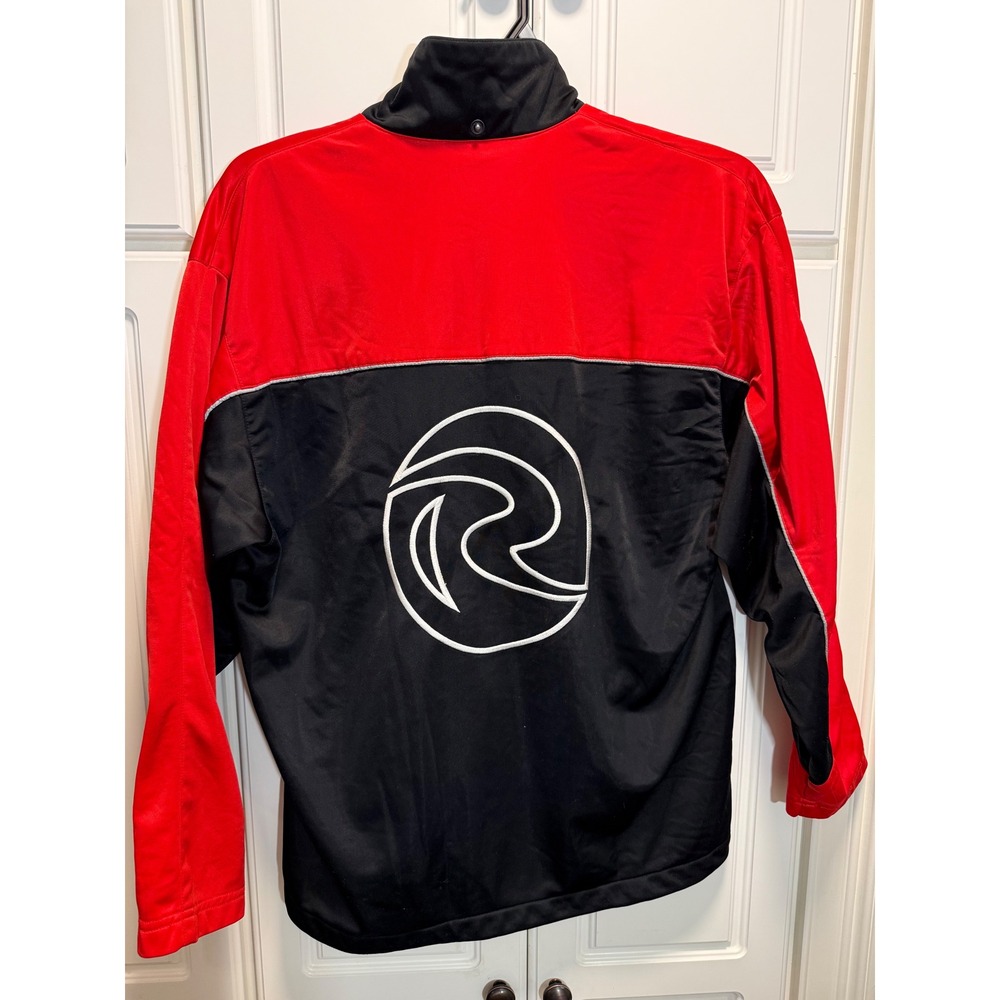 Pontiac GMC Rossignol Racing Track Jacket Full Zip Mens XL Red Black - Picture 7 of 8